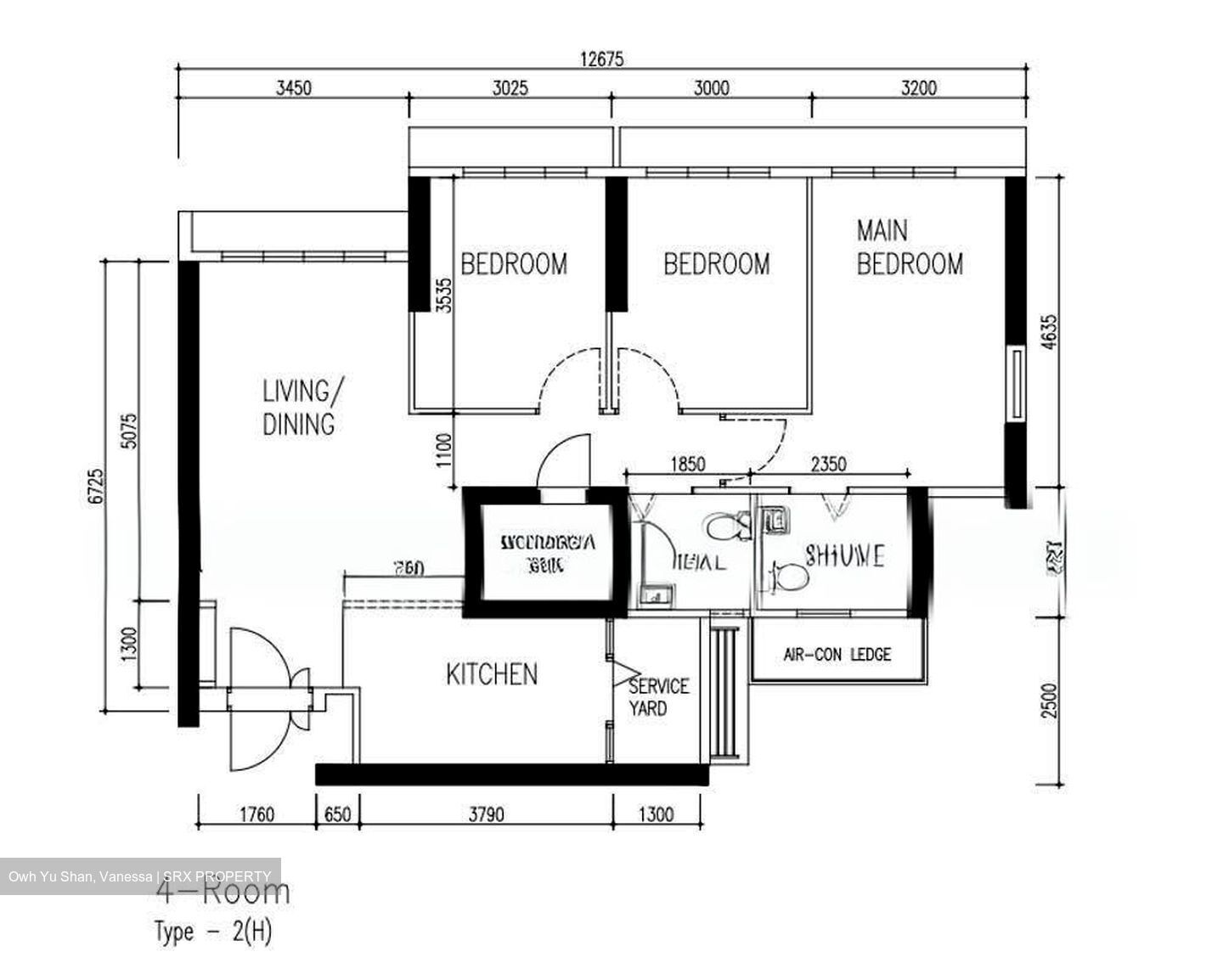 Blk 115B Kallang Residences (Kallang/Whampoa), HDB 4 Rooms #628796021